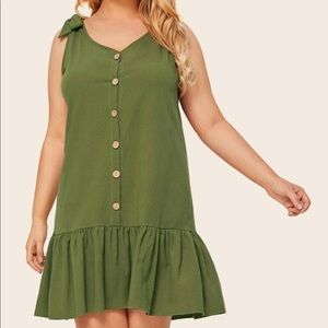 SHEIN Ruffle Hem Dress